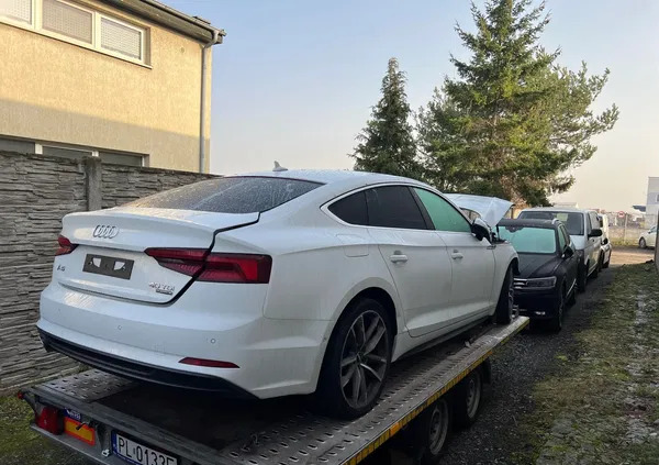wielkopolskie Audi A5 cena 39999 przebieg: 65000, rok produkcji 2019 z Leszno
